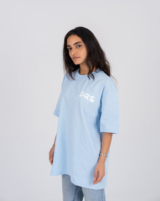 BABY BLUE ORIGINAL DAZ OVERSIZED TEE