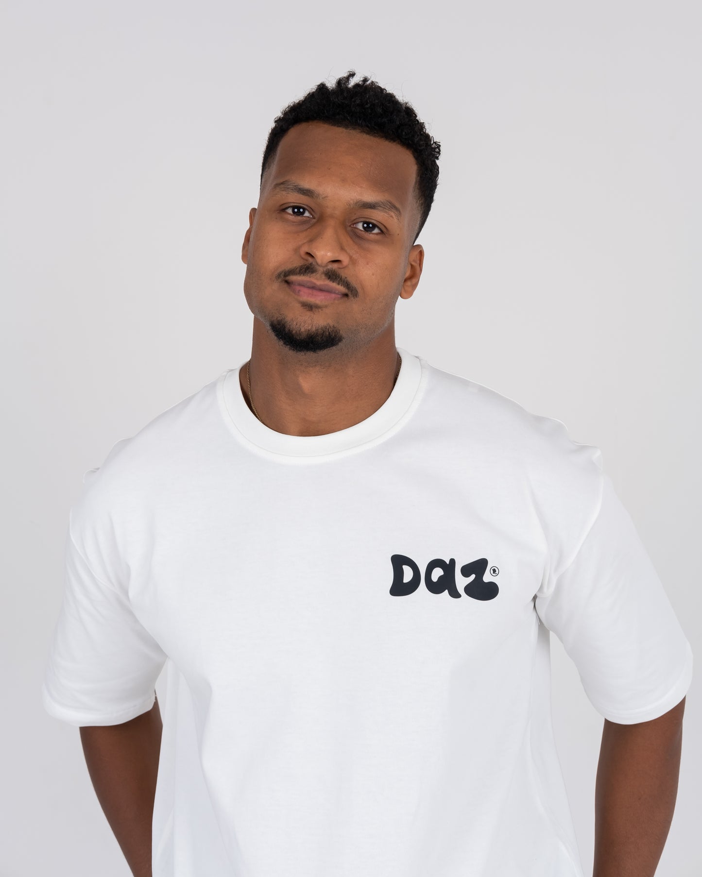 WHITE ORIGINAL DAZ OVERSIZED TEE