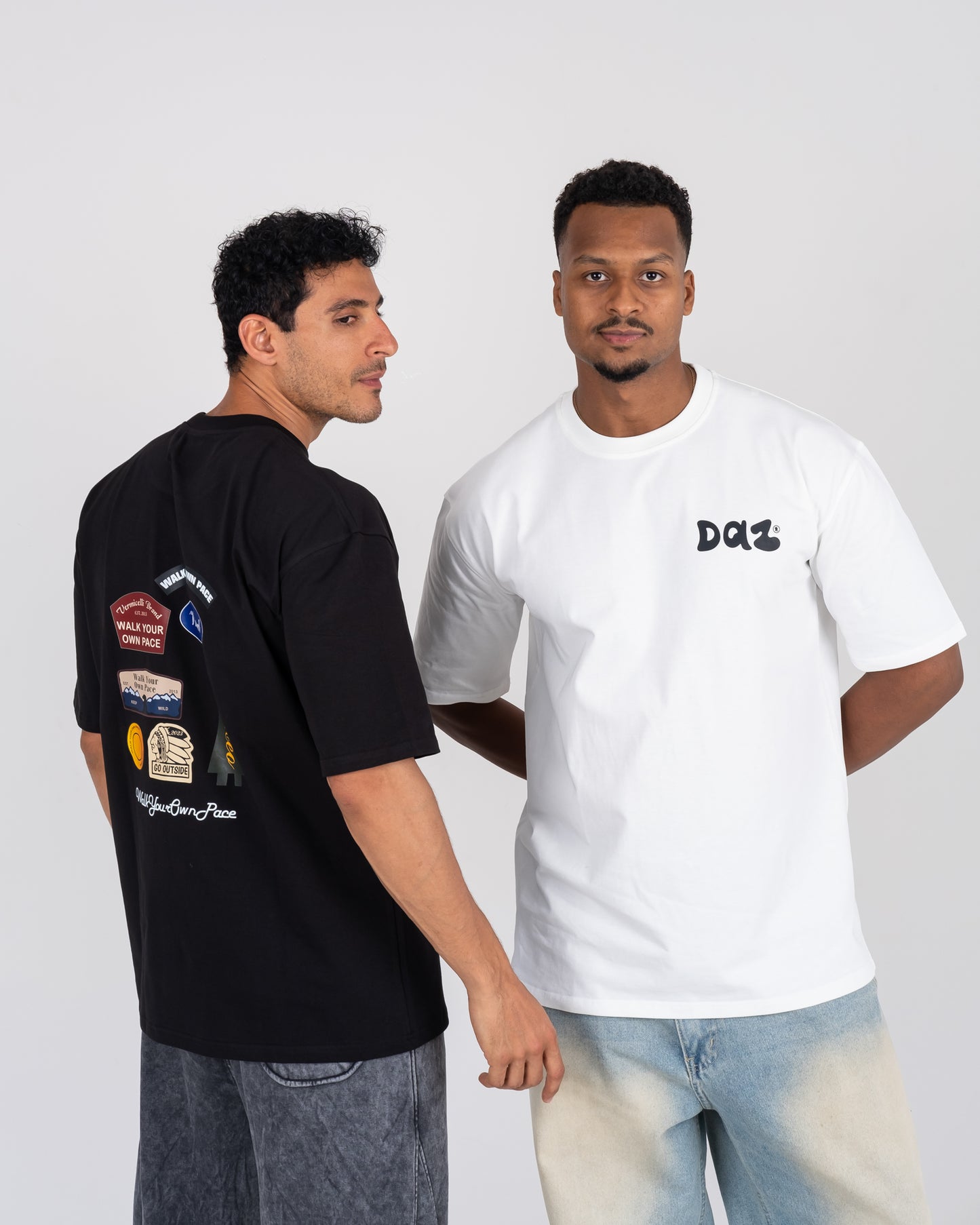 BLACK ORIGINAL DAZ OVERSIZED TEE