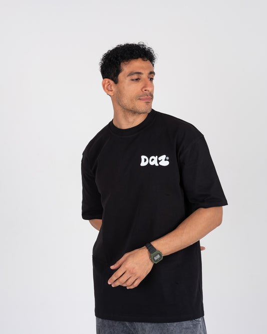 BLACK ORIGINAL DAZ OVERSIZED TEE