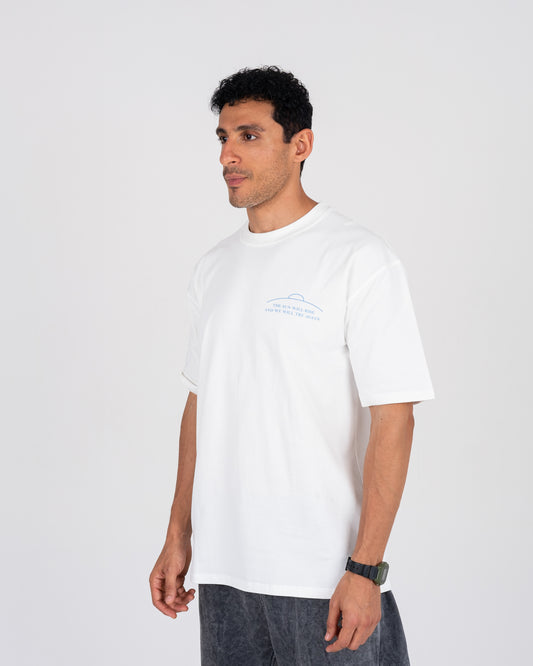 WHITE DAZ – RISE AGAIN OVERSIZED TEE