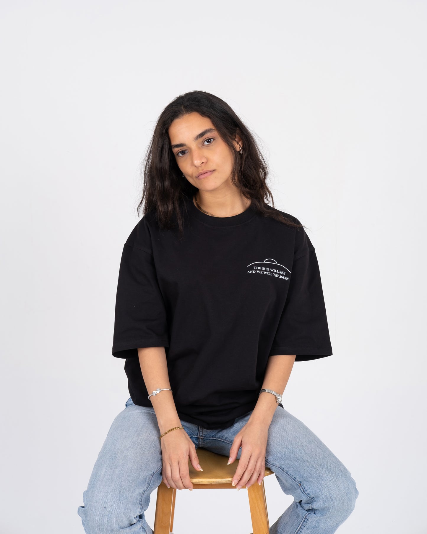 BLACK DAZ – RISE AGAIN OVERSIZED TEE